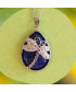 Pendentif Libellule en Lapis Lazuli