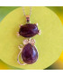 Pendentif Chat en Améthyste