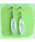 Boucles d'oreilles en Cristal de roche