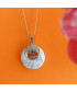Pendentif Arbre de Vie blanc en Howlite