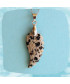 Pendentif Aile d'Ange en Jaspe dalmatien