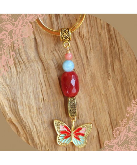 Porte-clefs Papillon