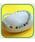 Bracelet aux couleurs des 7 chakras, Aventurine