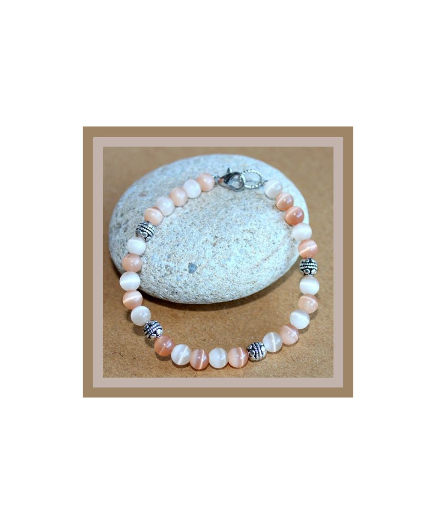 Bracelet en Agate Œil de chat