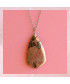 Pendentif en Rhodonite