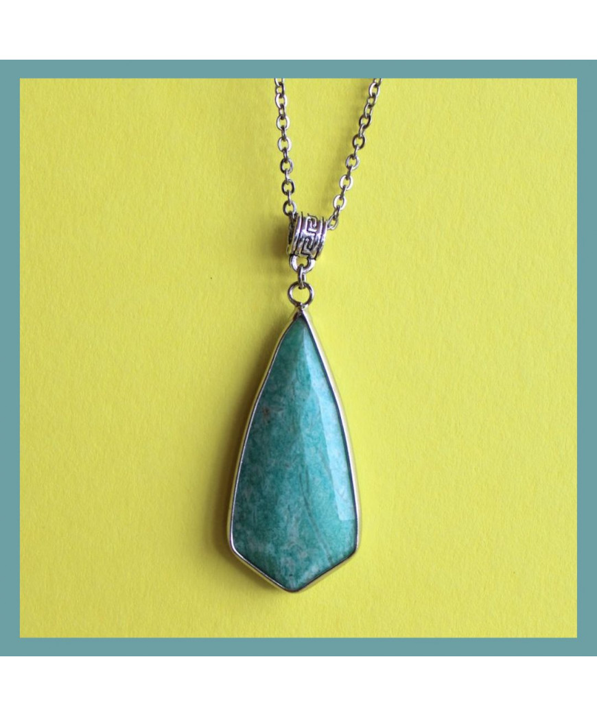 Pendentif en Hémimorphite