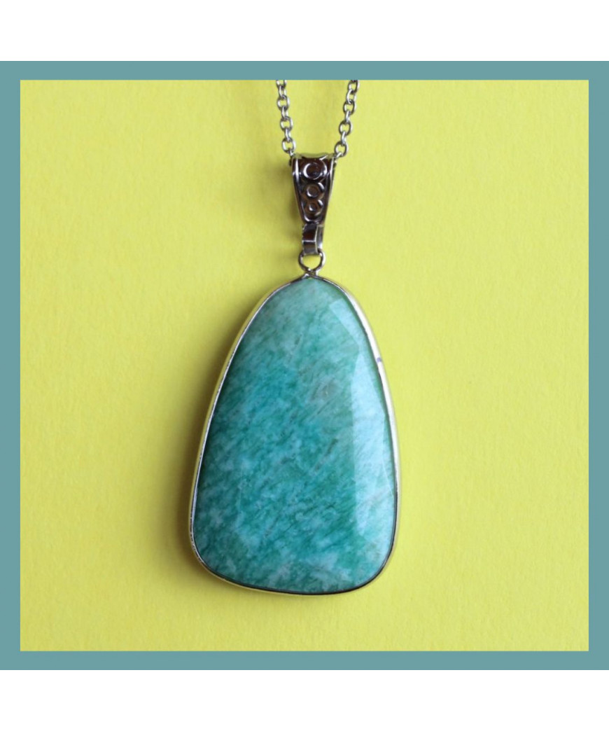 Pendentif en Hémimorphite
