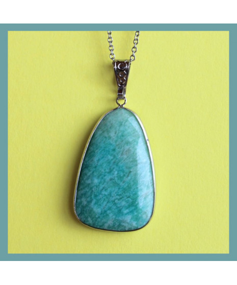 Pendentif en Hémimorphite
