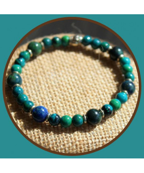 Bracelet en Chrysocolle