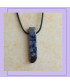 Pendentif semi-brut en Sodalite