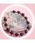 Bracelet en  Grenat