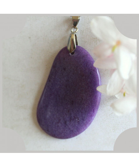 Pendentif en Jade violet
