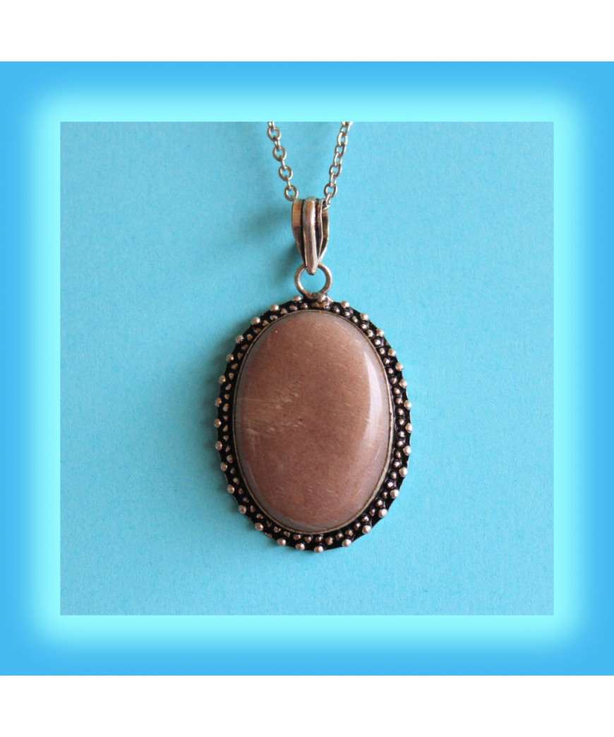 Pendentif En Pierre du Soleil