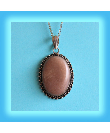 Pendentif En Pierre du Soleil