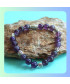 Bracelet Cœurs en Améthyste