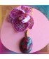 Pendentif en Fuchsite