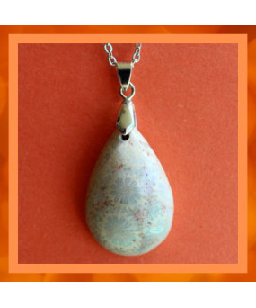 Pendentif en Corail de...