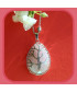 Pendentif Arbre de vie en Quartz rose