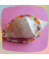 Bracelet multicolore en petites perles
