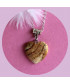 Pendentif Cœur en Jaspe paysage