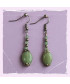Boucles d'oreilles en Aventurine