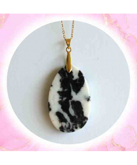 Pendentif en Jaspe zébré