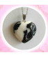 Pendentif Cœur en Jaspe zébré