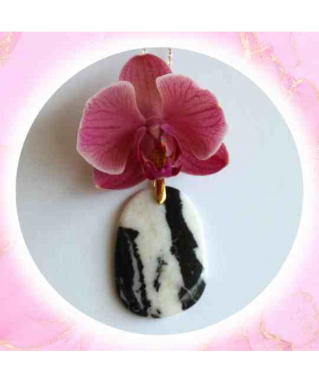 Pendentif en Jaspe zébré
