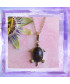 Pendentif Tortue en Améthyste