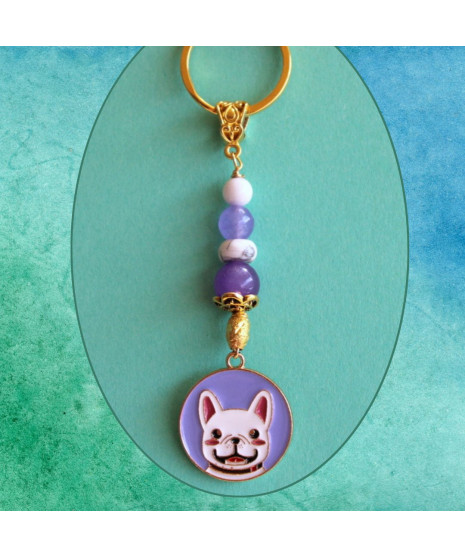 Porte-clefs chien