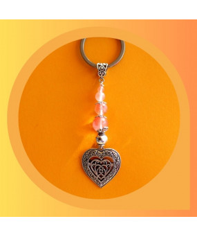 Porte-clefs Coeur en...