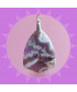 Pendentif Améthyste chevron