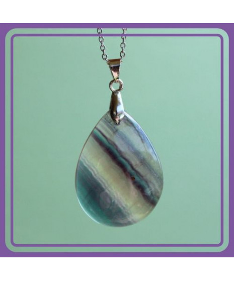 Pendentif en Fluorite