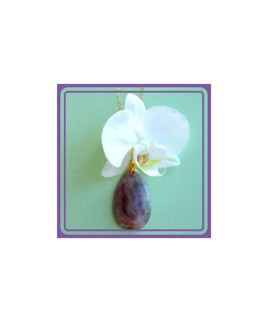 Pendentif en Fluorite