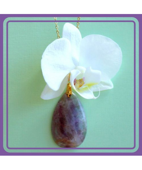 Pendentif en Fluorite