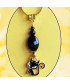 Porte-clefs Chat noir