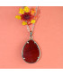 Pendentif Arbre de vie en Jaspe rouge