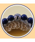 Bracelet Gémeaux en Lapis Lazuli