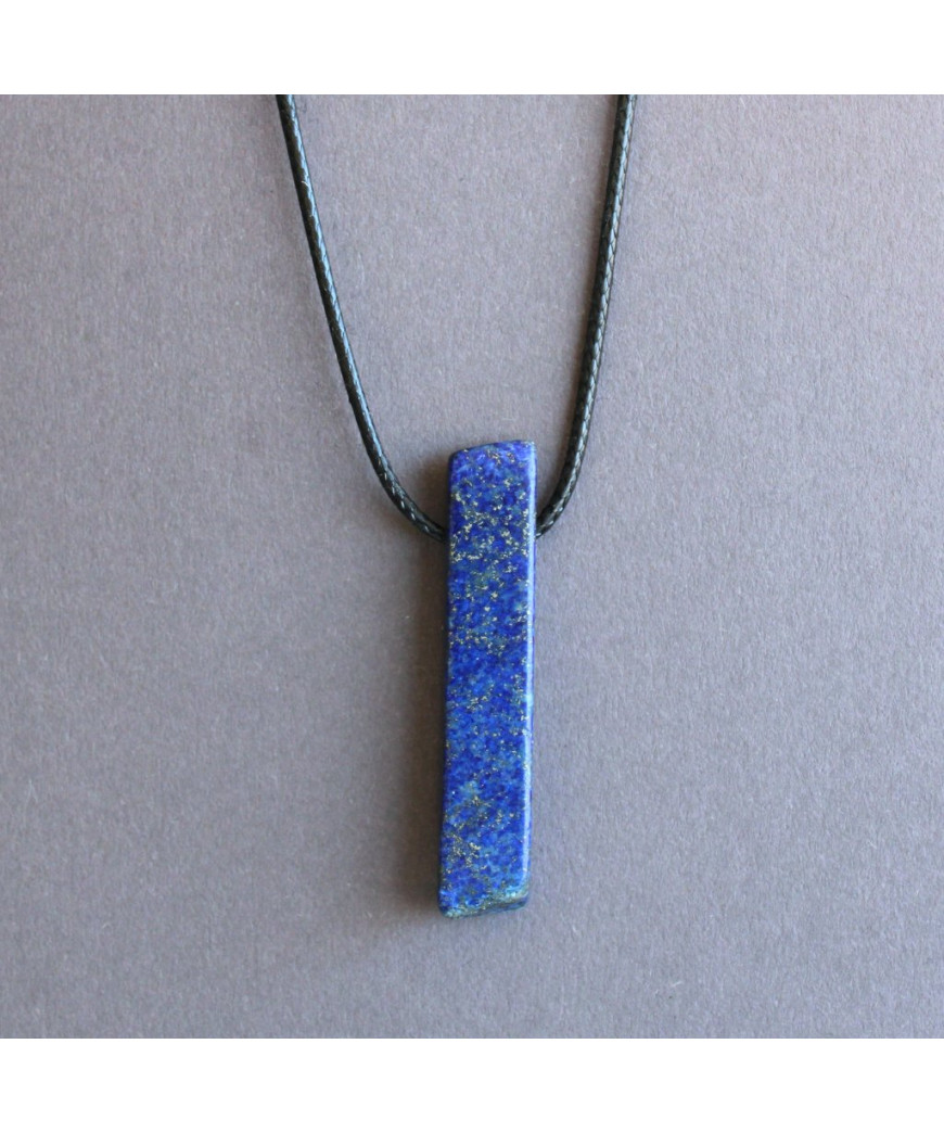 Pendentif semi-brut Lapis-Lazuli