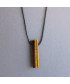 Pendentif semi-brut en Œil de tigre