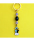 Porte-clefs Chat noir