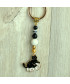 Porte-clefs Chat noir