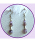 Boucles d'oreilles en Améthyste