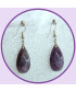 Boucles d'oreilles en Améthyste
