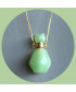 Pendentif Flacon de parfum en Aventurine