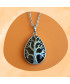 Pendentif Arbre de vie en Œil de tigre