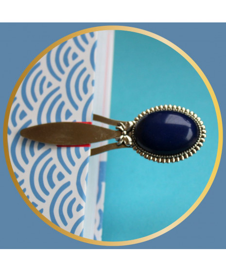 Marque-pages en Lapis Lazuli