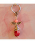 Porte-clefs Ange en Jade
