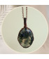 Pendentif Agate mousse