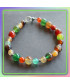 Bracelet en Agate multicolore